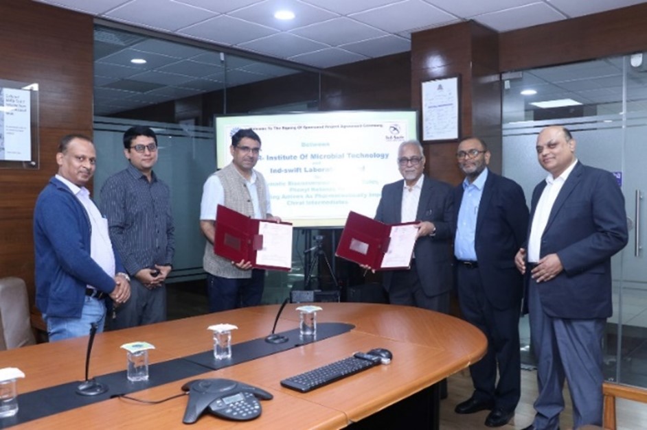 Agreement signing with Ind-Swift Laboratories Ltd