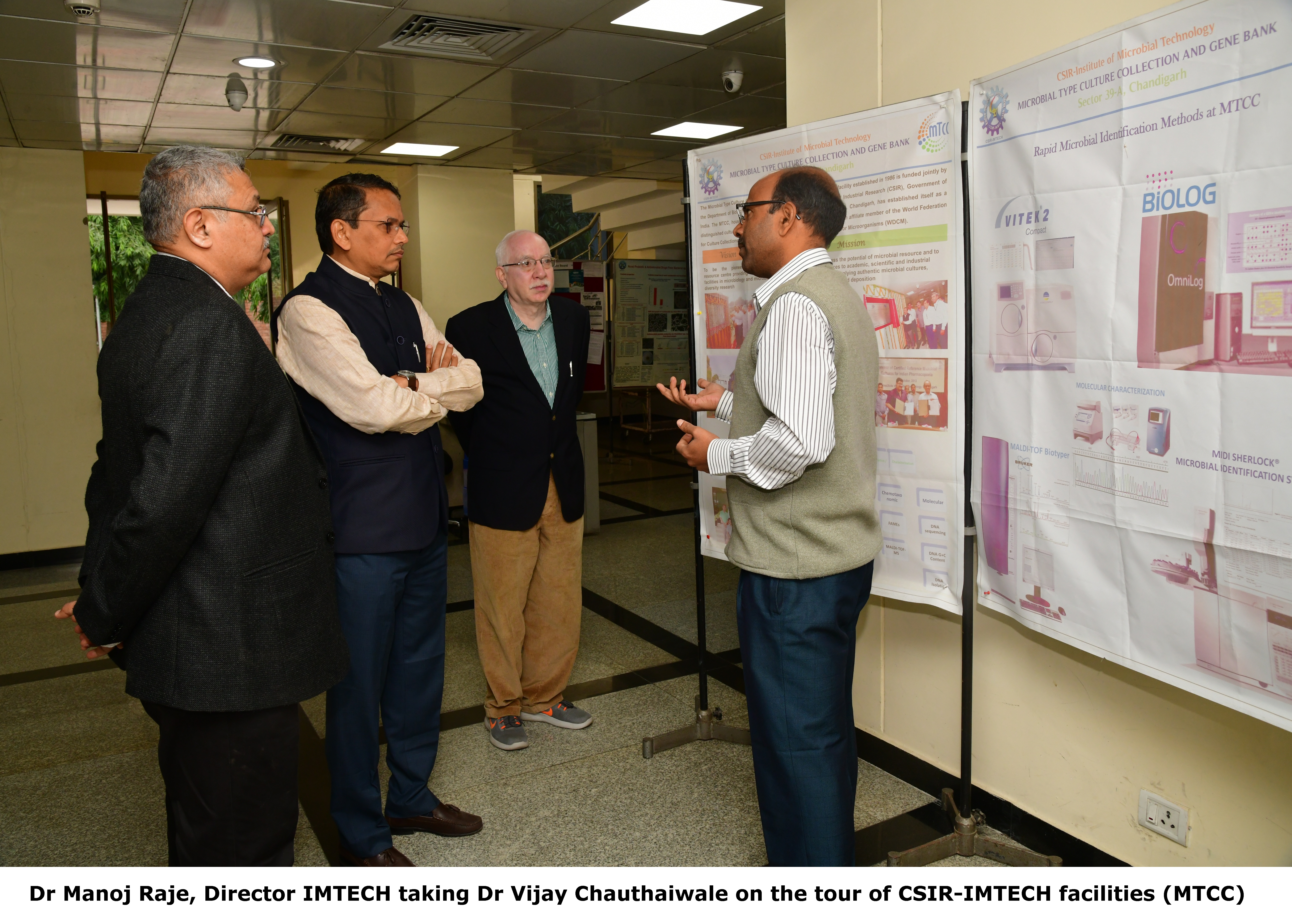 Dr. Vijay Chautaiwale, Healthcare-Biotech Consultant visited CSIR-IMTECH on 21 nov 2019