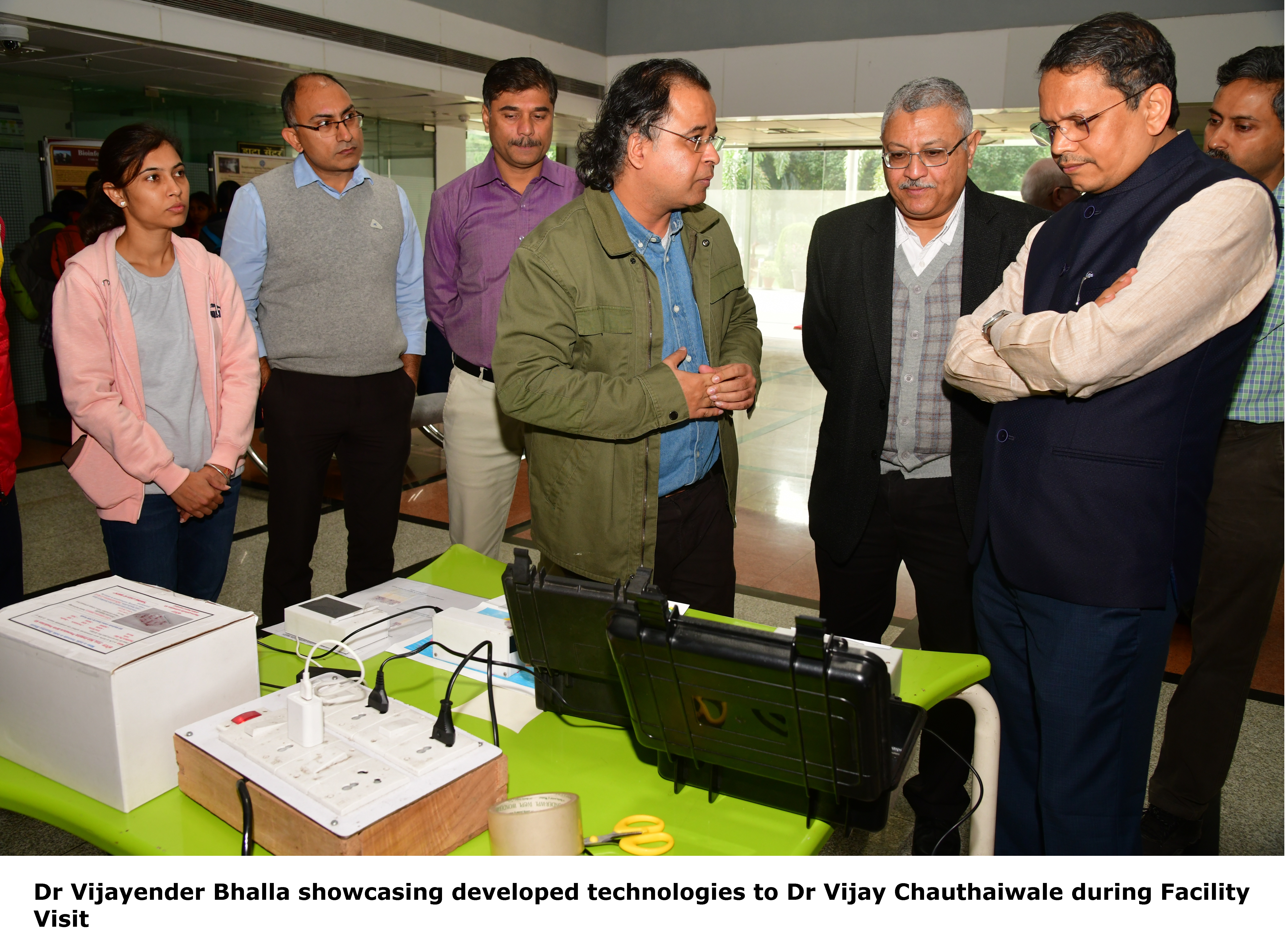 Dr. Vijay Chautaiwale, Healthcare-Biotech Consultant visited CSIR-IMTECH on 21 nov 2019