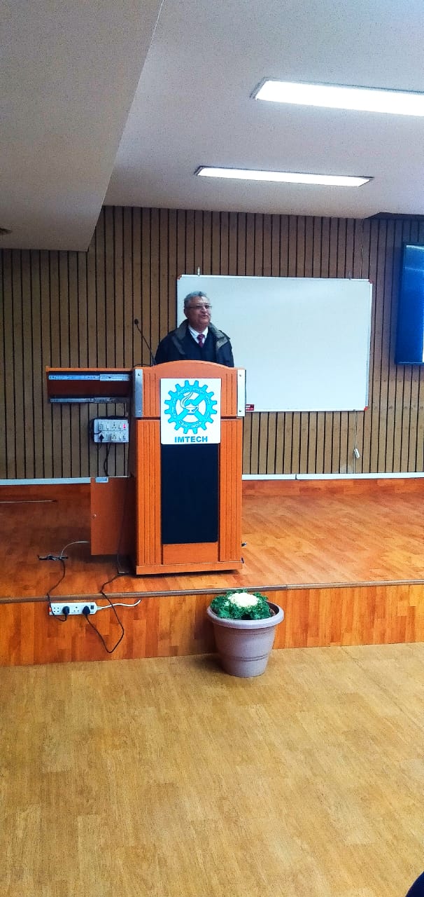 Lecture on Creativity and Life in Science by Dr Amit Ghosh